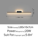 GobekUsa LED Wall Lamp: Modern Long Line Design for Living Room, Bedroom, Hallway, Indoor Lighting
