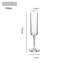 GobekUsa Bubble Champagne Glasses Set of 2 - Creative Goblets for Cocktail Parties