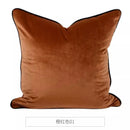 GobekUsa Circus Horse Print Velvet Cushion Cover in Various Sizes