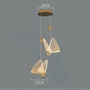GobekUsa Butterfly LED Pendant Light for Bedroom and Living Room Decor
