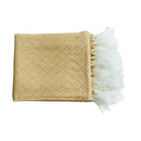 GobekUsa Golden Knitted Blanket: Luxuriously Soft Sofa Cover & Bedspread
