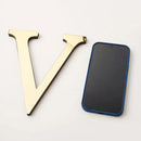 GobekUsa 20cm Gold/Silver 3D Mirror Letters Wall Stickers For Home Decor