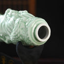 GobekUsa Dragon Patterned Ceramic Wine Bottles, Racks & Ornaments