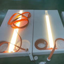 GobekUsa Glass Tube Pendant Lamp: Modern LED Lighting for Living Room, Duplex Villa Staircase