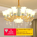 GobekUsa Luxe European Chandelier for Living Room, Bedroom, Dining Hall - Modern, Elegant Design