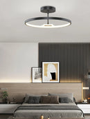 GobekUsa Circular LED Ceiling Lamp with Remote Control for Bedroom & Aisle Lighting
