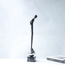 GobekUsa Abstract Thinker Metal Figurine Portrait Sculpture Home Decoration