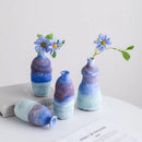 GobekUsa Gradient Ceramic Vase - Tabletop Floral Decoration