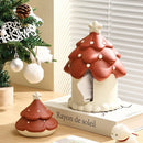 GobekUsa Christmas Tree Ceramic Ashtray – Creative Office Desktop Weed Ash Tray Gift