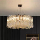 GobekUsa Crystal Chandelier, Luxury Living Room & Bedroom Pendant Light