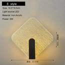 GobekUsa LED Wall Lamp 5W Modern Nordic Sconce Lights for Bedroom Living Room