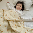 GobekUsa Kids Cartoon Printed Cooling Summer Blanket - Soft Lightweight Comforter