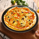 GobekUsa Carbon Steel Perforated Pizza Pan Non Stick Baking Tray with Holes