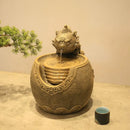 GobekUsa Chinese Style Wealth Attracting Ornaments for Living Room, Office, Desktop Fountain