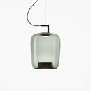 GobekUsa LED Glass Pendant Chandelier for Kitchen Living Room Dining Suspension