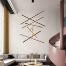 Modern Black Multi-Light LED Pendant Chandelier