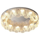 GobekUsa Glass Chandelier LED Ceiling Lamp | Modern Metal Art | Indoor Living Room Kitchen Decoration
