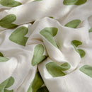 GobekUsa Love Print Soft Summer Quilt: Ice Cream Cool Feel, Skin-friendly, Washable