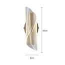 GobekUsa Heavenly Book LED Wall Lamp - Modern Acrylic Design for Living Room and Bedroom