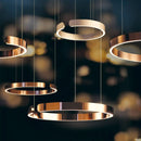 GobekUsa LED Chandelier: Modern Indoor Lighting for Bedroom, Living Room, Study Hall