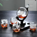 GobekUsa Earth Decanter Set Whiskey Red Wine Glass Creative Craft Decoration