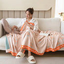 GobekUsa Bamboo Four Layer Gauze Summer Quilt - Cool & Refreshing Thin Blanket