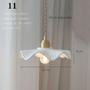 GobekUsa Japanese Ceramic Pendant Light Scandinavian Style Luxury Lamp