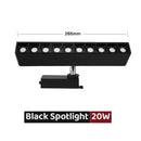 GobekUsa 30W LED Linear Grille Track Spotlights for Living Room and Store Track Lighting