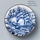 GobekUsa Ceramic Kung Fu Tea Cup, Japanese Style Porcelain Espresso Coffee Cup