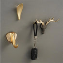 GobekUsa Brass Wall Mount Robe Hooks for Bathroom and Door - Towel, Hat, Coat Holder