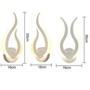 GobekUsa Acrylic LED Wall Light Modern Creative Background Sconce for Home Living Room Bedroom
