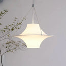 GobekUsa Cream Acrylic UFO Pendant Light: Modern Home Decor Hanging Lamp