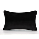 GobekUsa Abstract Monochrome Jacquard Lumbar Pillow Cover for Chic Studio & Home Decor
