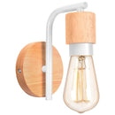 GobekUsa Industrial Wire Cage Wall Sconce E27 Rustic Retro Bedside Light Fixture