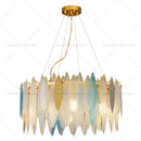 GobekUsa Glass Chandelier Light for Living Room, Bedroom, Dining: Luxury Art Designer Lighting