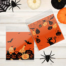 GobekUsa Halloween Biscuits Packaging Bags 100PCS - Kitchen Pastry Decoration Essentials