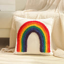 GobekUsa Boho Geometric Tufted Cushion Cover Cotton Canvas Pillow Covers