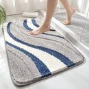 GobekUsa Absorbent Water Bathroom Mat: Soft, Quick-drying, Anti-slip Large Bath Rug