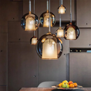 GobekUsa Designer Glass Chandelier Pendant Light for Dining Room Kitchen Loft Home Decor