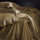 GobekUsa 100s Egyptian Cotton King Queen Bedding Set: Sheet, Pillowcase, Duvet Cover
