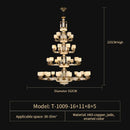 GobekUsa Chinese Jade Chandelier: Modern Living Room & Restaurant Décor
