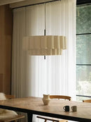 GobekUsa Bohemia Fabric Chandelier Pendant Lamp for Living Room, Bedroom - Modern Indoor Lighting Fixtures