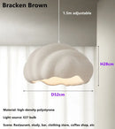 GobekUsa Cream Wabi Sabi LED Pendant Chandelier - Elegant Dining Room & Bedroom Decor