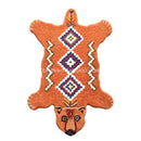 GobekUsa Boho Black Bear Rug 80x120cm: Hand Tufted Animal Shaped Area Carpet