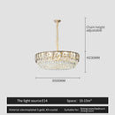 GobekUsa Crystal Chandelier: Modern Luxury Lighting for Home, Hotel, Restaurant