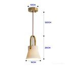 GobekUsa Japanese Ceramics Bedside Chandelier | Designer Bedroom Lamp for Home Decor