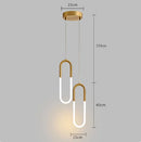 GobekUsa LED Pendant Lights: Modern Indoor Lighting for Bedroom & Living Room
