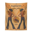 GobekUsa Constellation Tarot Tapestry: Retro Modern Woman Wall Hanging & Room Decor