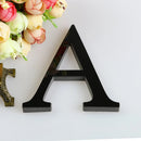 GobekUsa 3D Mirror Alphabet Letters Wall Decor for Home, Parties, and Weddings
