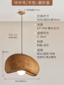 GobekUsa Japanese Resin Pendant Lights for Dining Room Home Decor - Creative Luminaire Suspendu